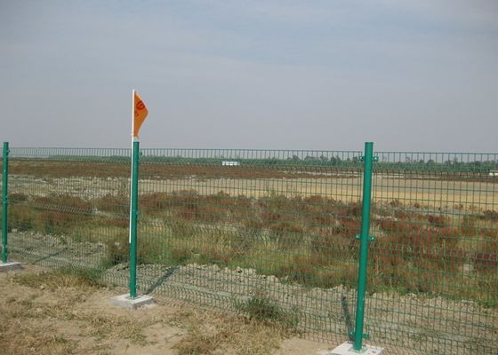 Industrial Safety Welded Mesh Fencing For School / Playground Protecting