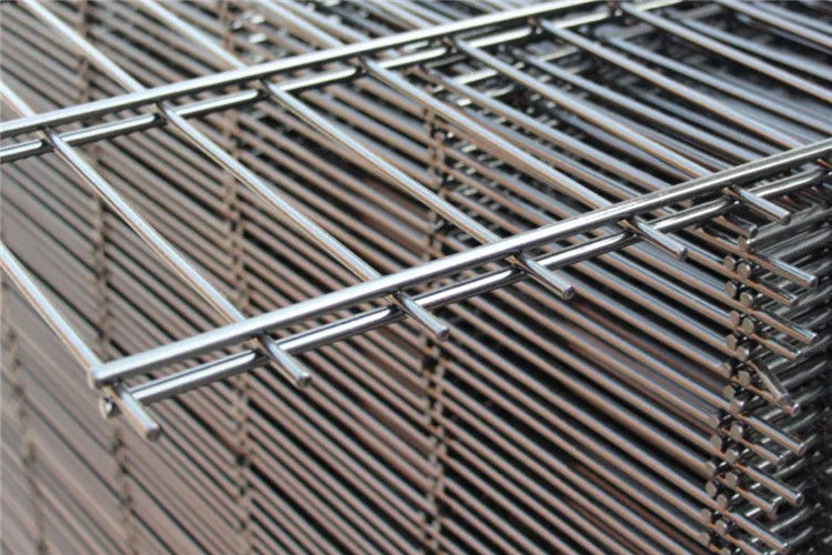 PVC Coated Double Wire Welded Fence 50x200 Galvanized Double Loop Fencing