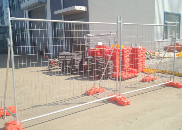 Galvanized Standard Temporary Construction Fence Panels Size 2100X2400mm