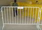 CE Galvanized Metal Crowd Control Barriers 1100X2200mm For Pedestrian