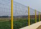 Economical 3D Folded V Shape Welded Wire Mesh Fence Panels With 55x200mm Mesh