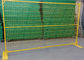 50×100 MM Canada Retractable Construction Temporary Fencing ISO 9001