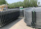 Pre-Galvanised Steel Tube Silicon Bronze Welded Industrial Security Fencing