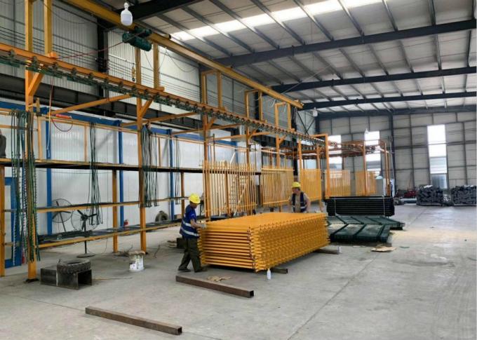 Easily Assembled Steel Square Tube Fence Designs With 25mm Tube