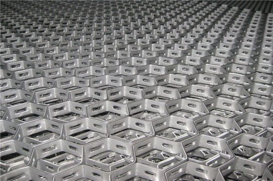 Refractory Lining Stainless Hexmetal Grating / Hexmetal / Hexmesh Supplier Form China