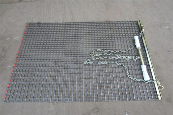 Turf Care Tool 4ftx3ft 6ft X 6ft Heavy Duty Galvanized Steel Metal Drag Mat For Ball Fields