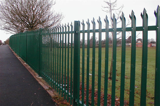 Hot Selling Good Quality Outdoor Steel Residential Security Palisade Fence For Market