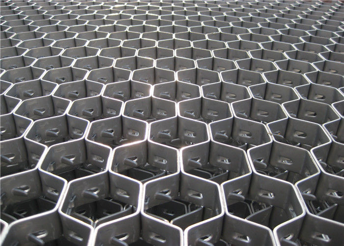 Flex Stainless Steel Expanded Metal Grating Refractory Lining Hexmesh