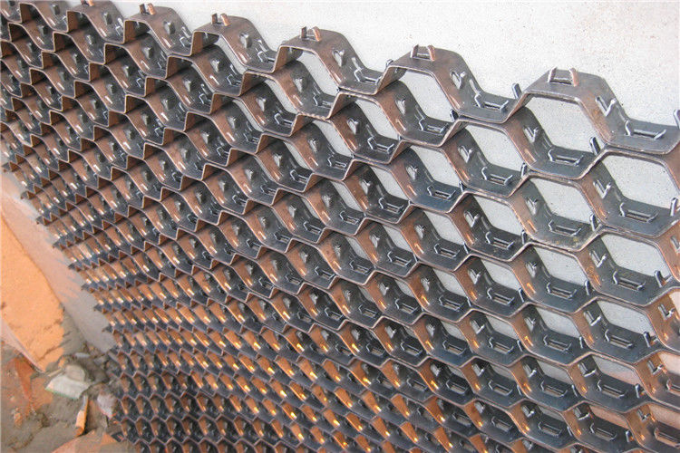 Customized Size HexMesh Refractory 1m-2m Width Low Carbon Steel