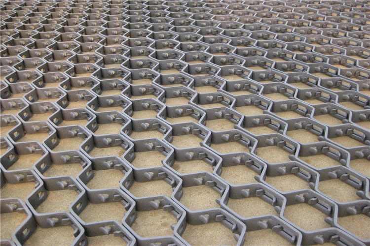50X50mm Silver Hexmesh Refractory Hexagon Expanded Metal Grating