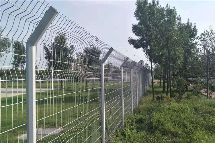 Green Security 3D Welded Wire Fence Folding Curved Mesh Fence
