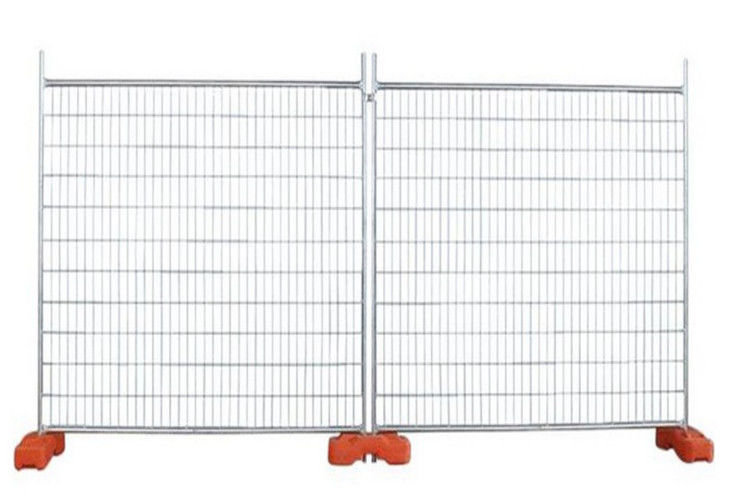 Customizable Temporary Security Fence 32mm Frame With Metal Feet