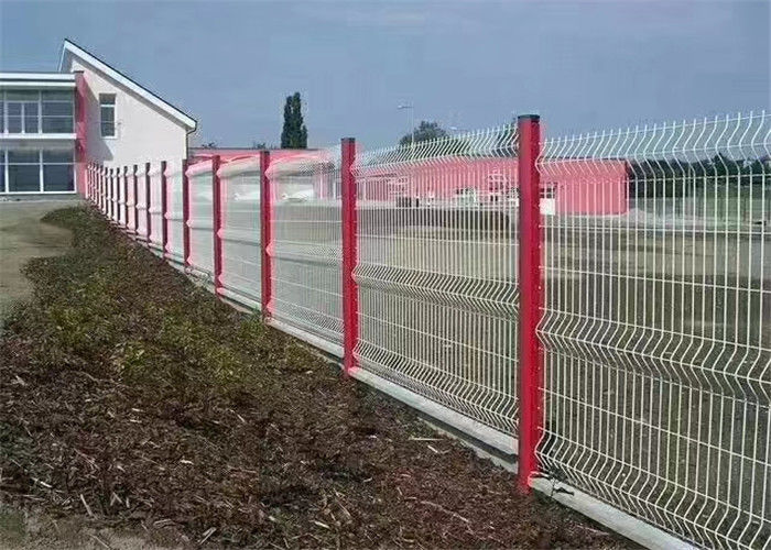 Customizable 3d Welded Wire Fence 1530mm Height Hot Dipped Galvanized